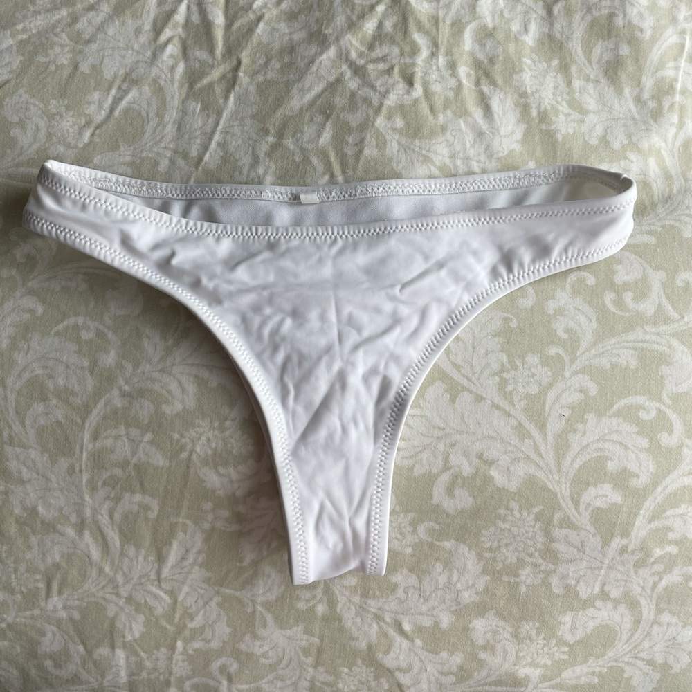 White Bikini Bottoms